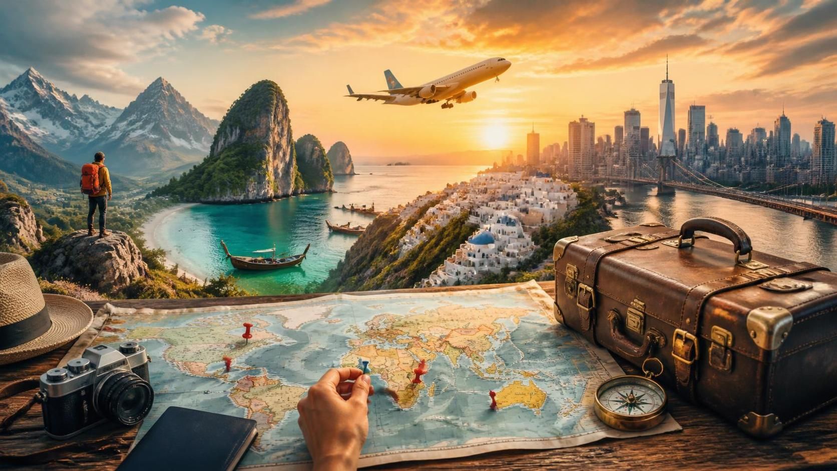 متن و کپشن فهرست آرزوهای سفر؛ Bucket List و مقاصد رویایی