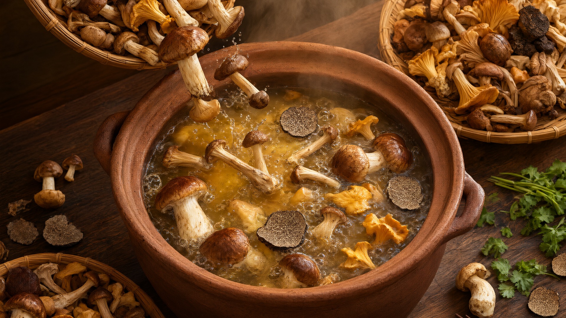 هات&zwnj;پات گیاهی و قارچ در چین؛ بهشت قارچ&zwnj;های وحشی یون&zwnj;نان